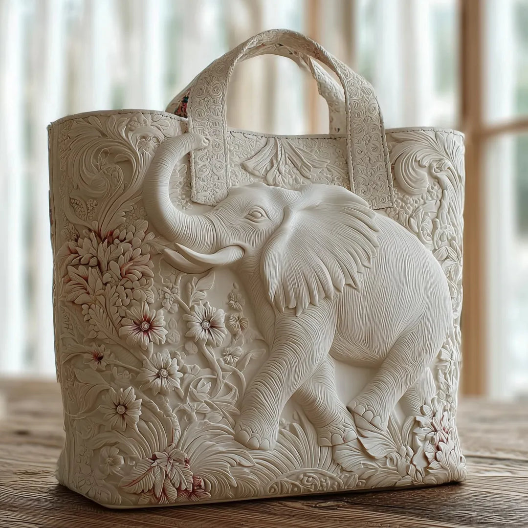 Handgjord väska – Elefant