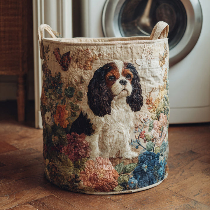 Cavalier i Blomsterträdgården Tvättkorg