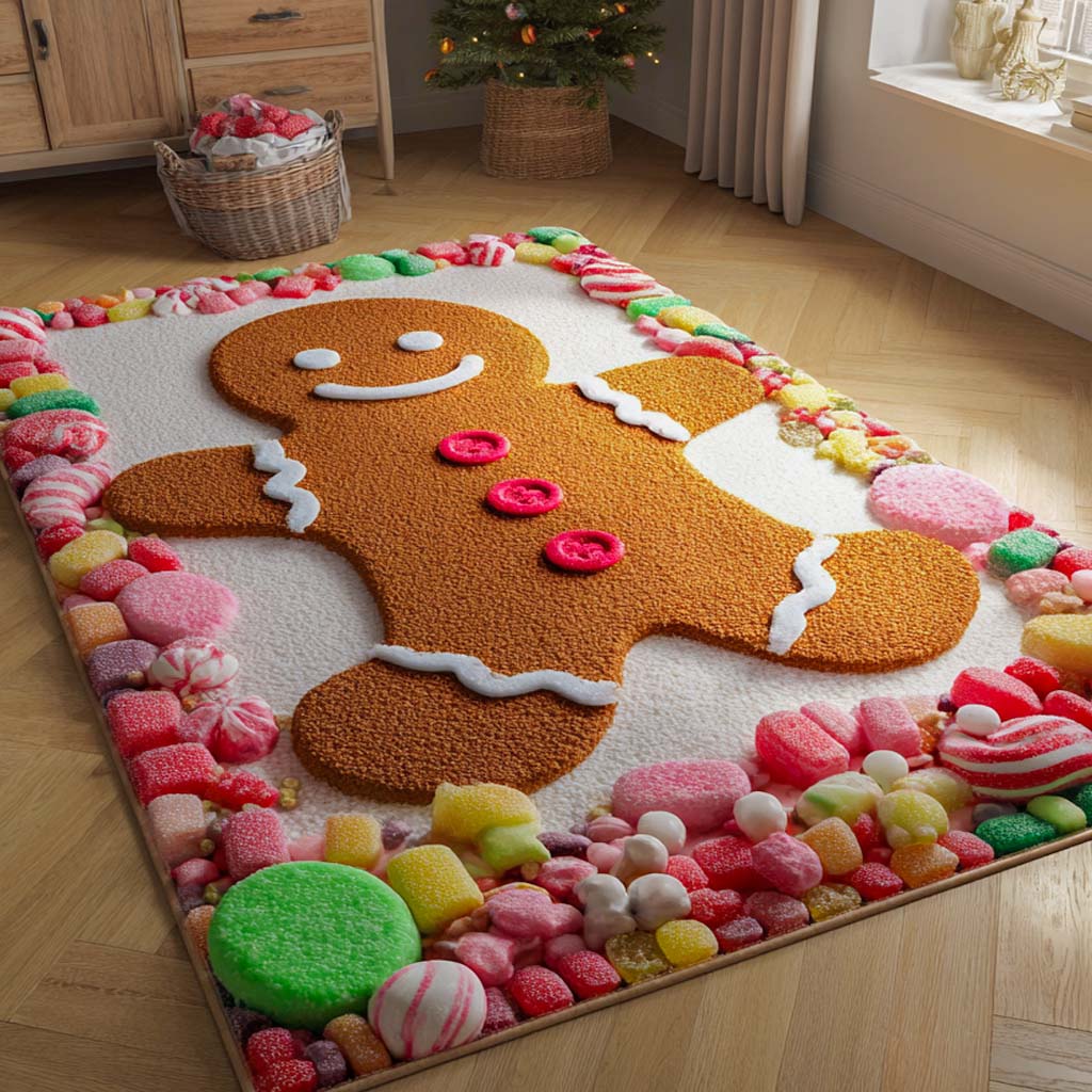 Mysig Pepparkakskomfort Matta