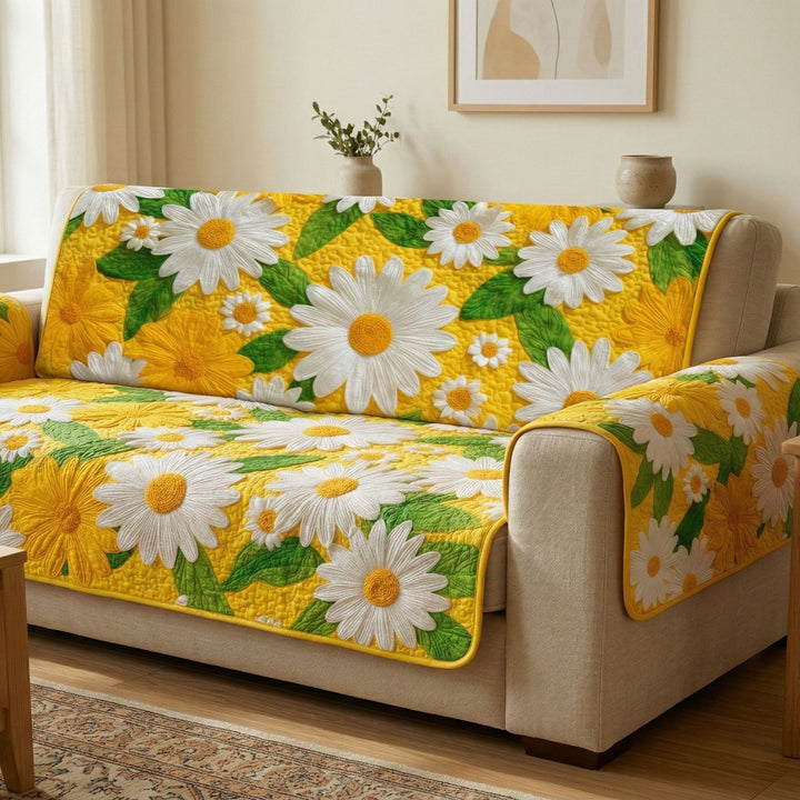 Prästkragar Blomstercharm Sofföverkast
