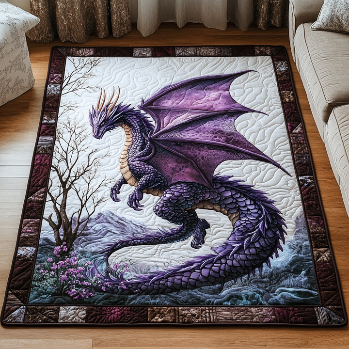 Violett Drakkam Matta