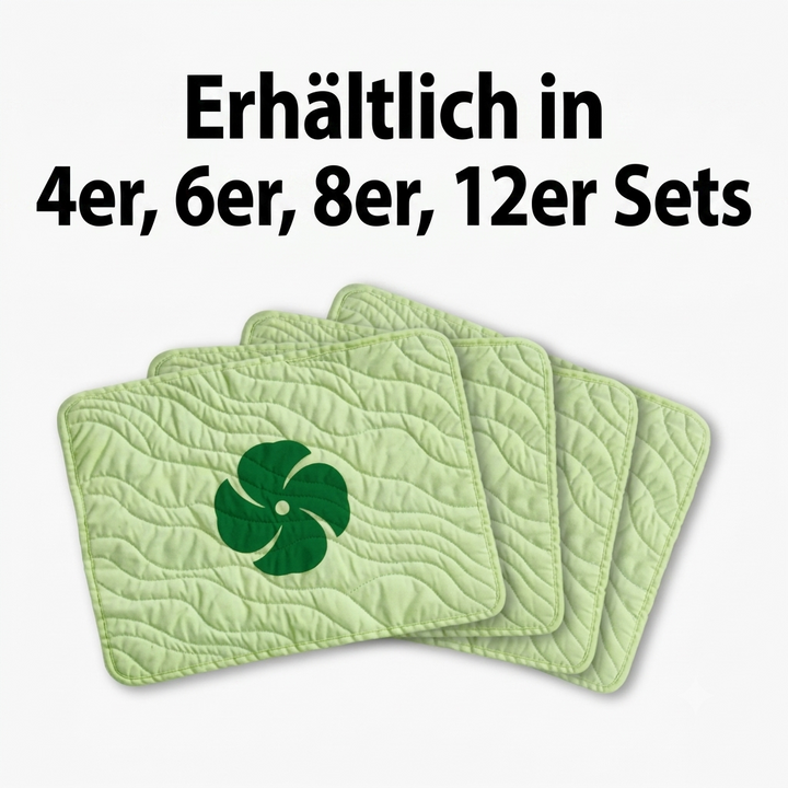 Färgglada Gårdshöns Glasunderlägg