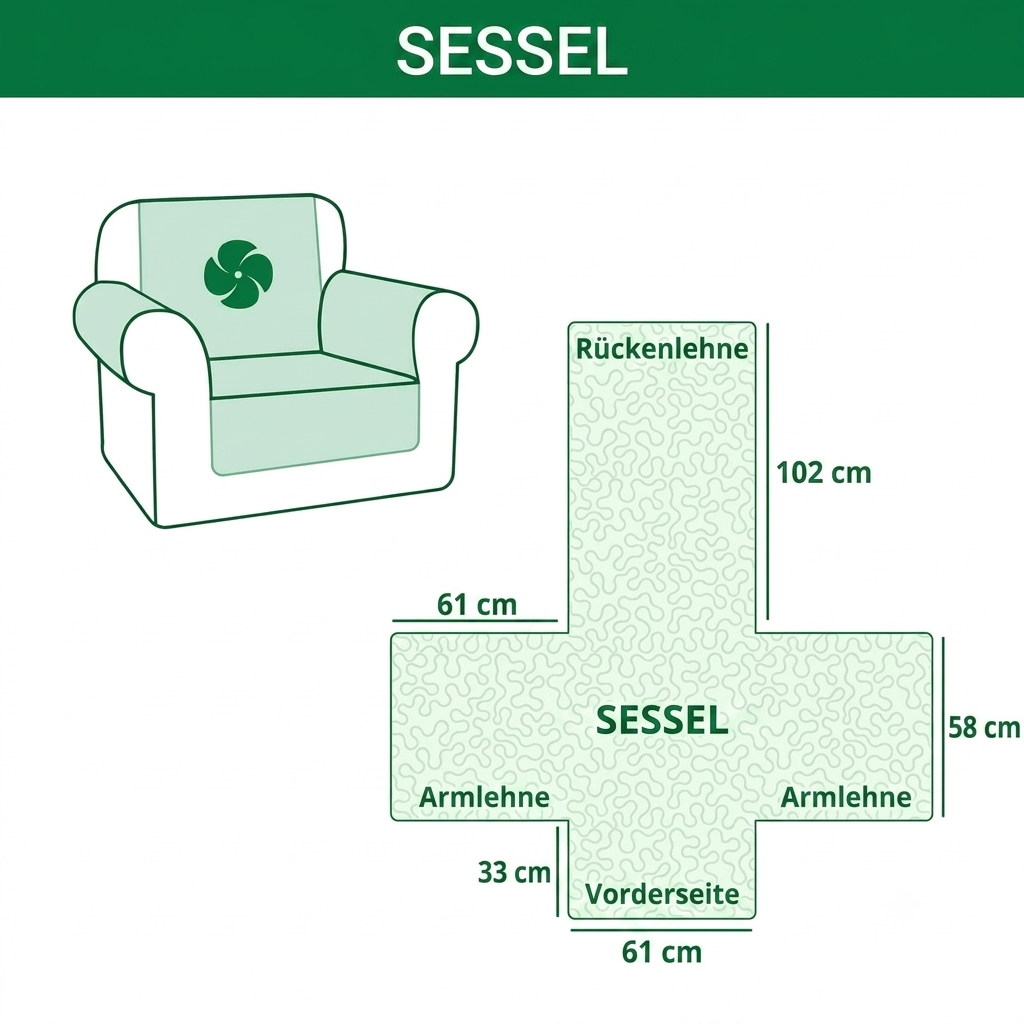 Vita Hästar Granskog Sofföverkast