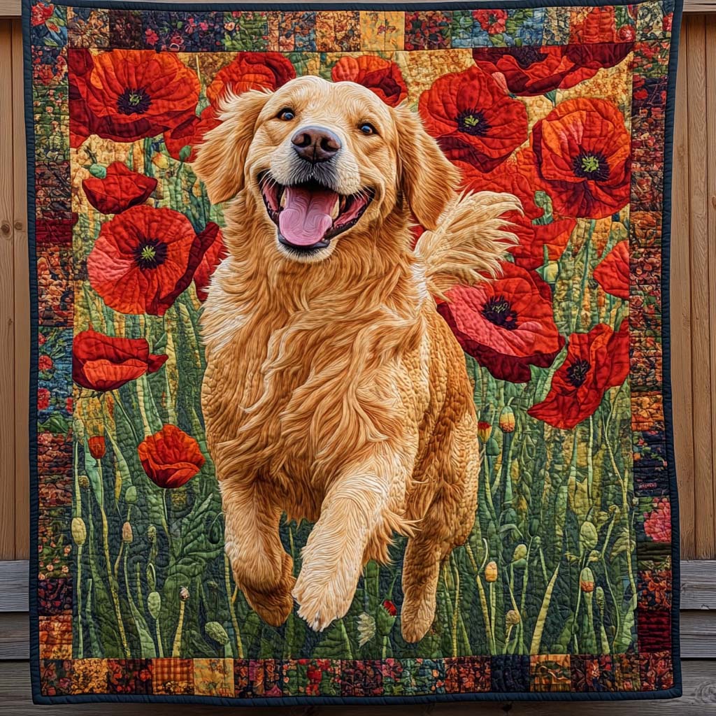 Glad Retriever Vallmo Filt
