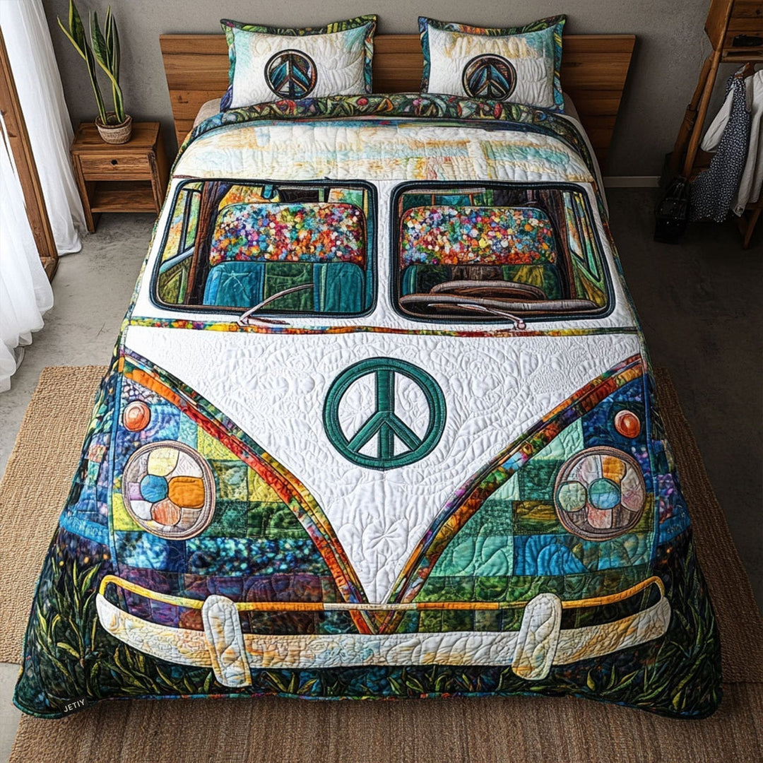 Hippiebuss Fred Tillflykt 3-delat Bäddset