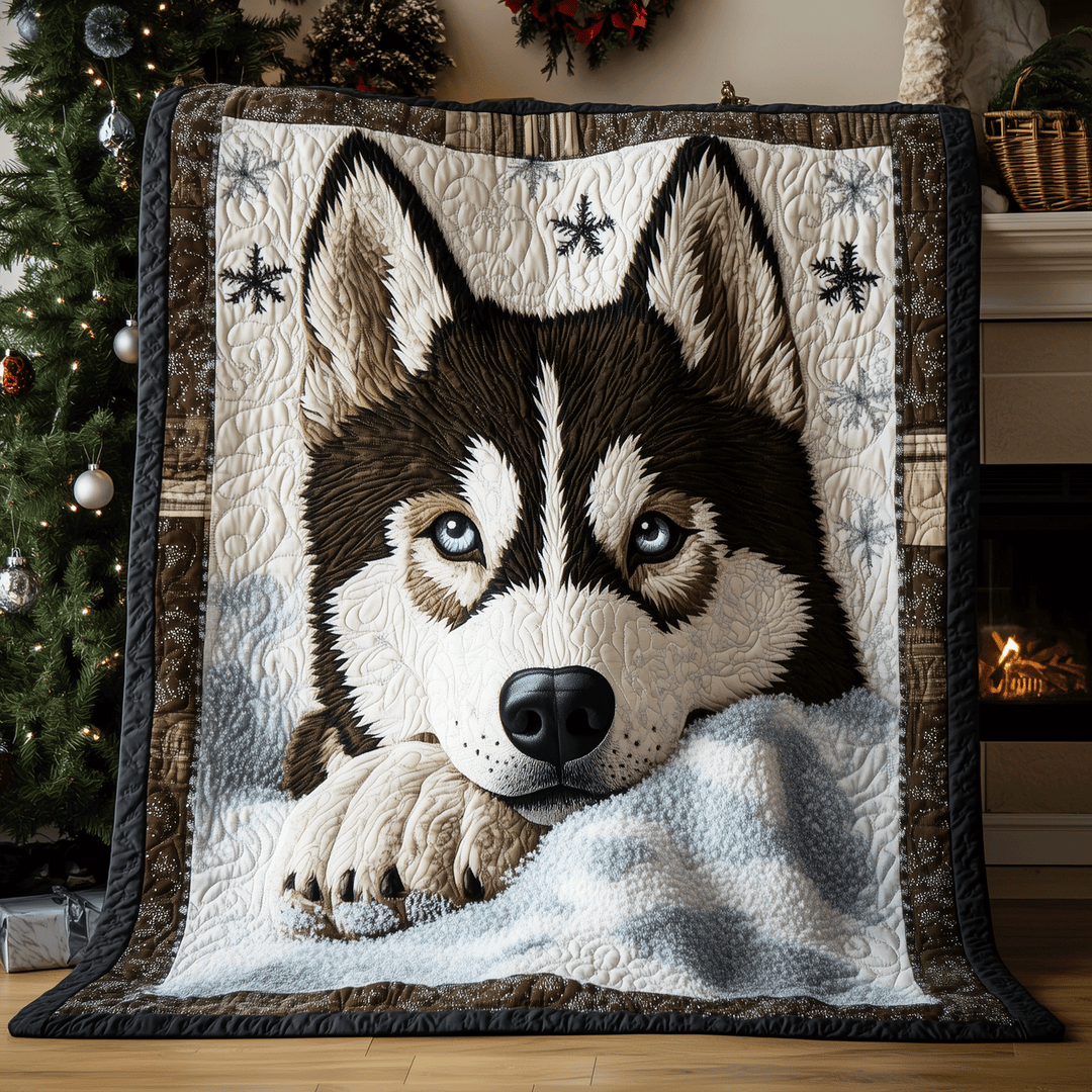 Husky Vinterlycka Snö Filt