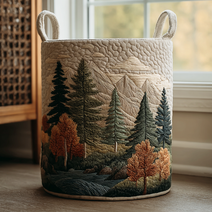 Tallskog på Hösten Tvättkorg