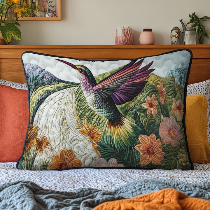 Kolibri Blomsterflykt Kuddfodral