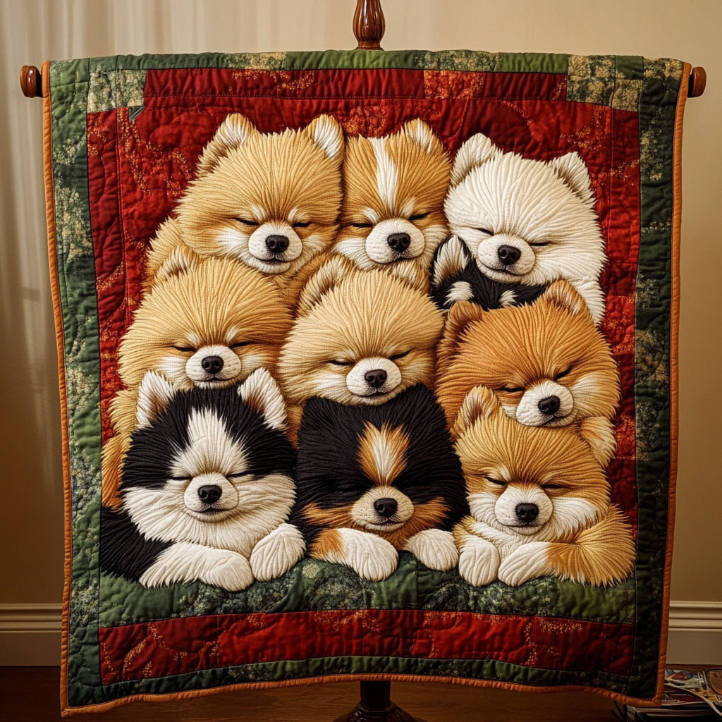 Pomeranian Valpvänner Filt