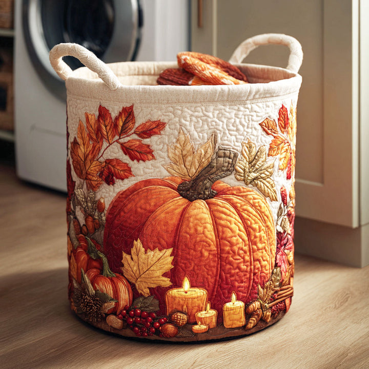 Höstlig Pumpa Tvättkorg