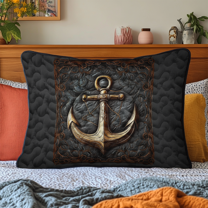 Maritimt Ankare Kuddfodral