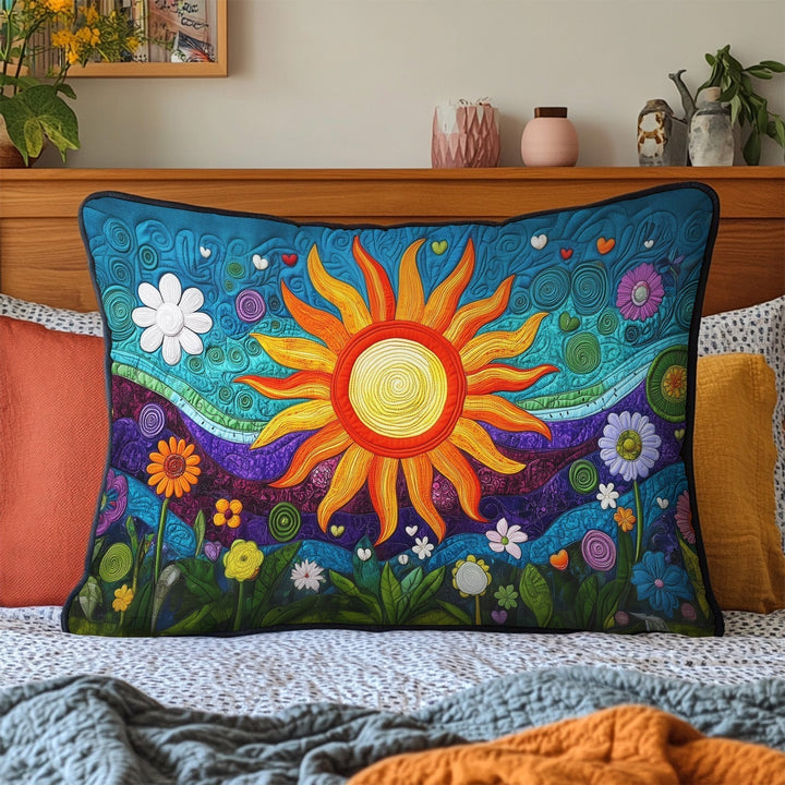 Sol Blomsteräng Drömmeri Kuddfodral