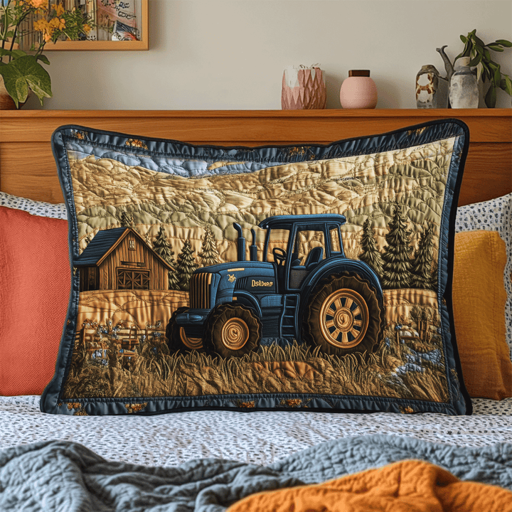 Blå Traktor Lada Kuddfodral