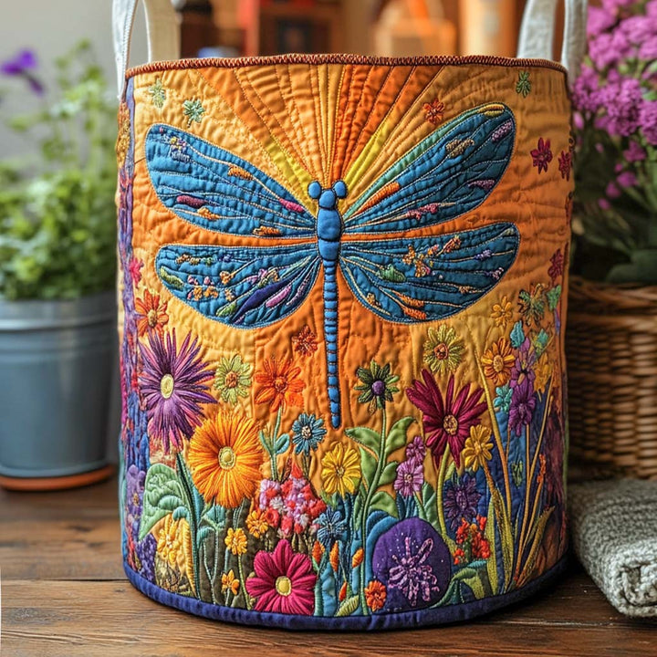 Trollslända i Blomsterfältet Tvättkorg