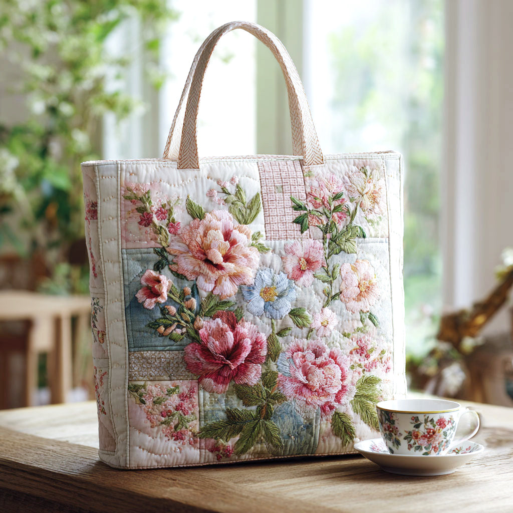 Handgjord väska – Blommande Blomma