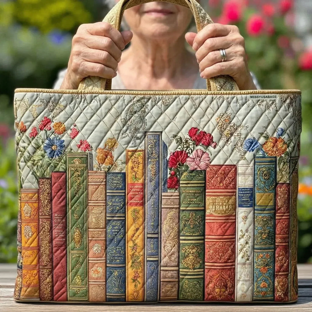 Handgjord väska – Förtrollat Bibliotek