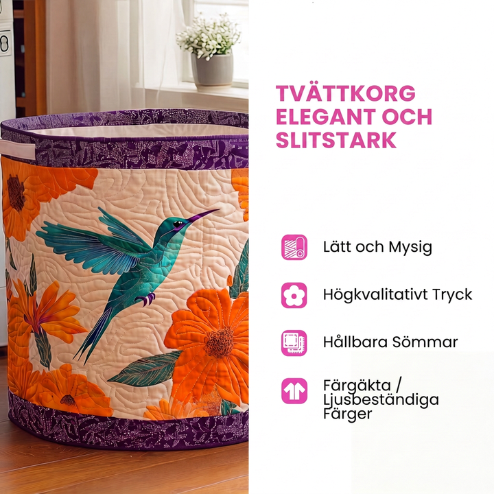 Stiliserade Öringar Tvättkorg