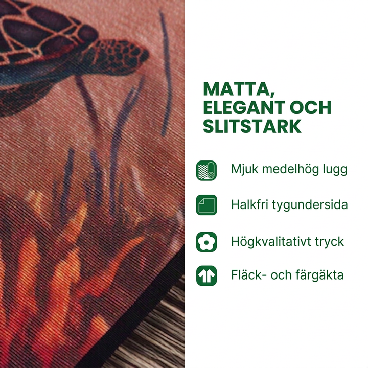 Drakflammor Bok Matta